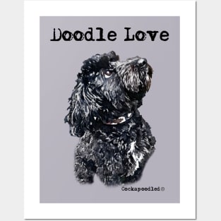 Doodle Dog Love Posters and Art